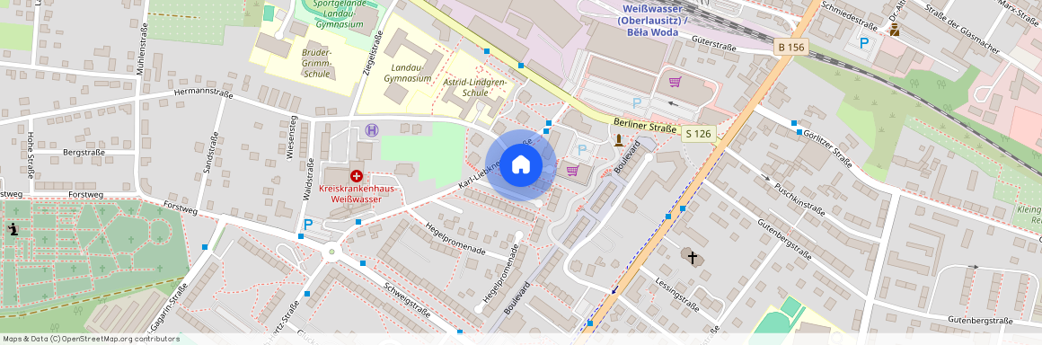 Karl-Liebknecht-Str. 25, 02943 Weißwasser, Boulevard