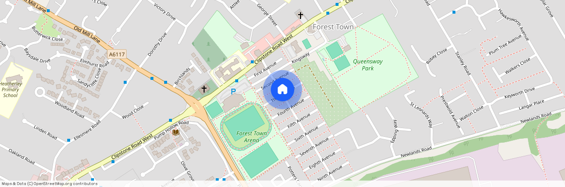 Third Avenue, Forest Town, Mansfield