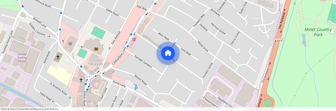 Hunters Grove, Hayes