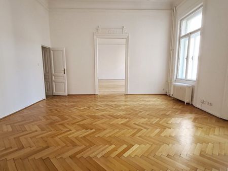 MÖLLWALDPLATZ, U1-Nähe, 133 m2 Altbau mit Loggia, 3 Zimmer, Extraküche, 2 Loggia, Wannenbad, Parketten, 1. Liftstock - Photo 2