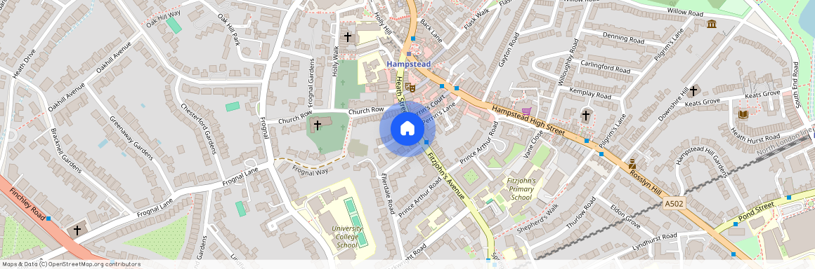 Fitzjohns Avenue Hampstead, London NW3 6NX