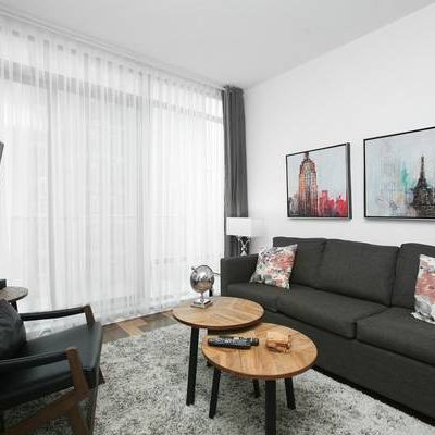 Toronto Furnished Condo Rental-1 Bed Suite,High-End Furnishing, Balcon - Photo 3