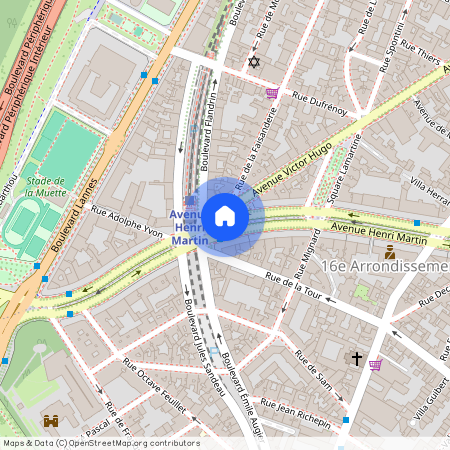 Rue de la Faisanderie, Paris 75016