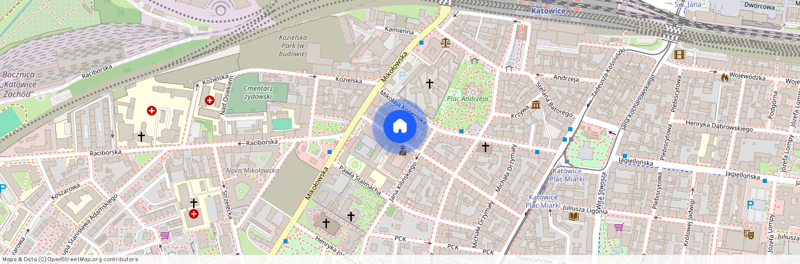 Żwirki i Wigury, Śródmieście, Katowice, śląskie