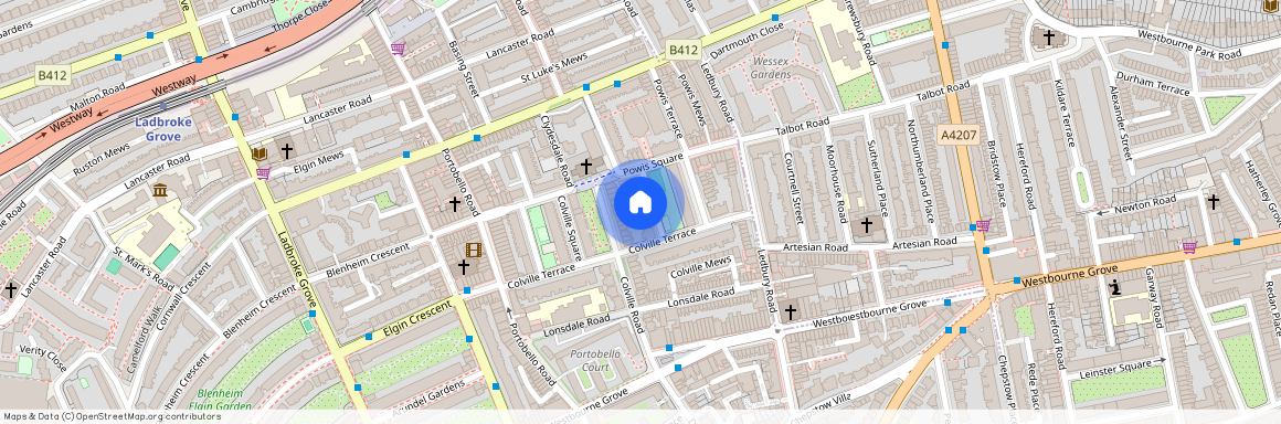 Powis Square, Notting Hill, W11