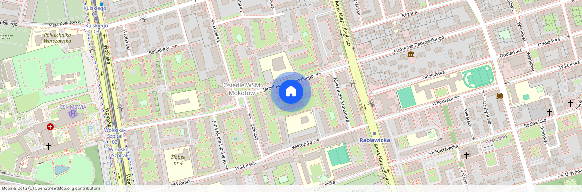 Warszawa, Mokotów, Warszawa, Mokotów, Jarosława, Dąbrowskiego