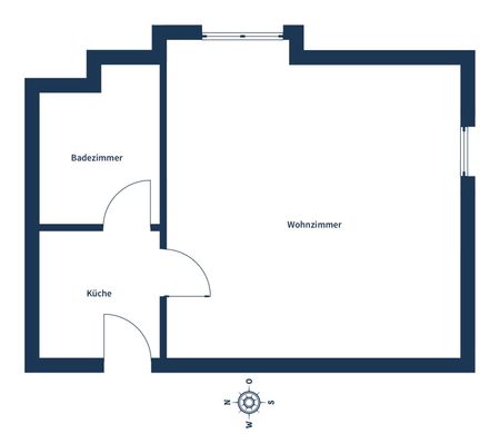 Möblierte 1-Zimmer-DG-Wohnung in Top-Lage - Foto 5