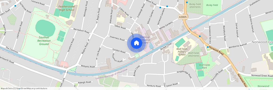 Salisbury Road, Southall, Middlesex, UB2