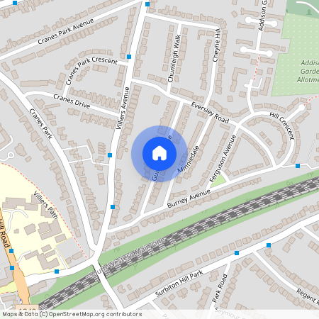 Guilford Avenue Surbiton KT5