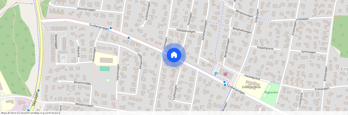 Turebergsvägen, Täby