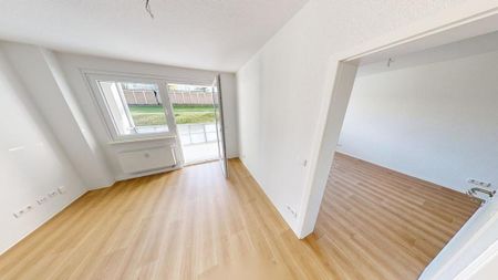 2-Raum-Erdgeschosswohnung mit Balkon - Foto 5