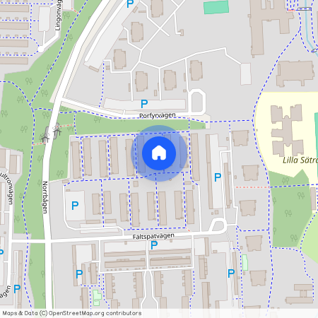 Fältspatvägen 23 B, Sätra