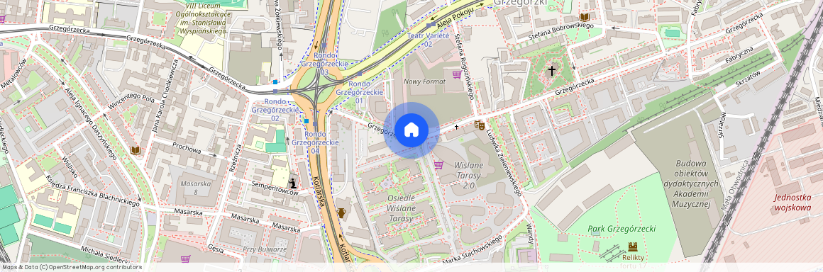 ul. Grzegórzecka, Grzegórzki, Grzegórzki, Kraków, małopolskie