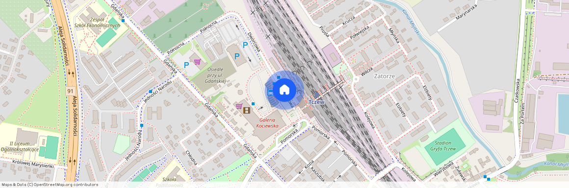 ul. Pomorska, Tczew, tczewski, pomorskie