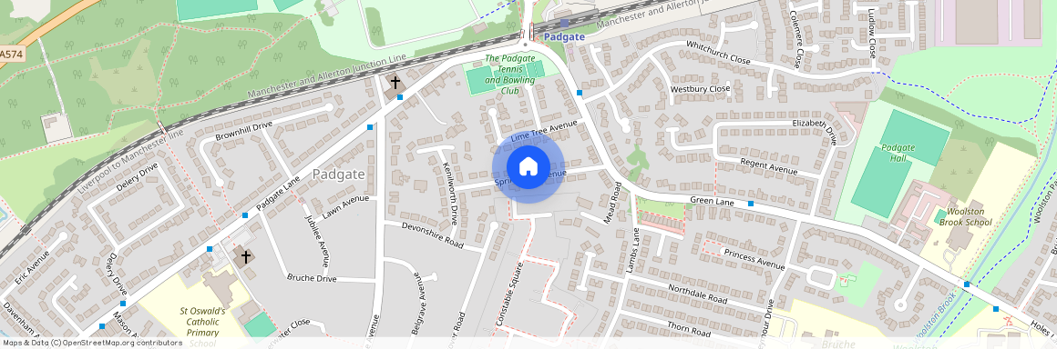 Springfield Avenue, Padgate