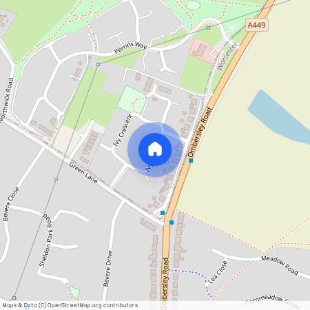 Ivy Crescent, Bevere, Worcester, WR3