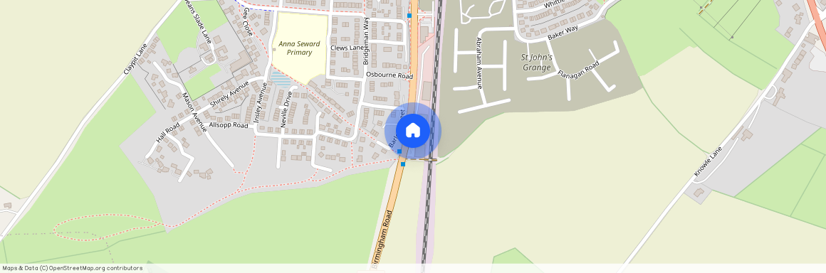 Dixon Close, Lichfield, Staffordshire, WS14