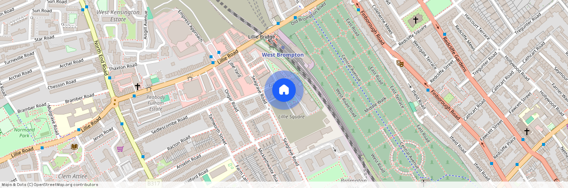Lillie Square, Earls Court, SW6 1GA, London