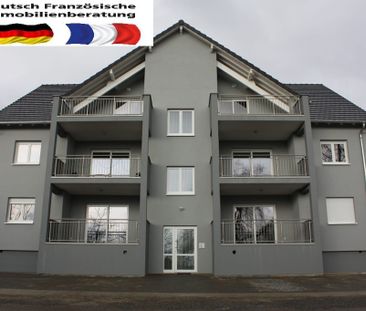 Schöne Dachgeschosswohnung mit Balkon und Garage in Grosbliederstroff - Foto 1