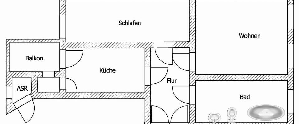 W1221 - 2RW Hochparterre mit Balkon - Photo 1