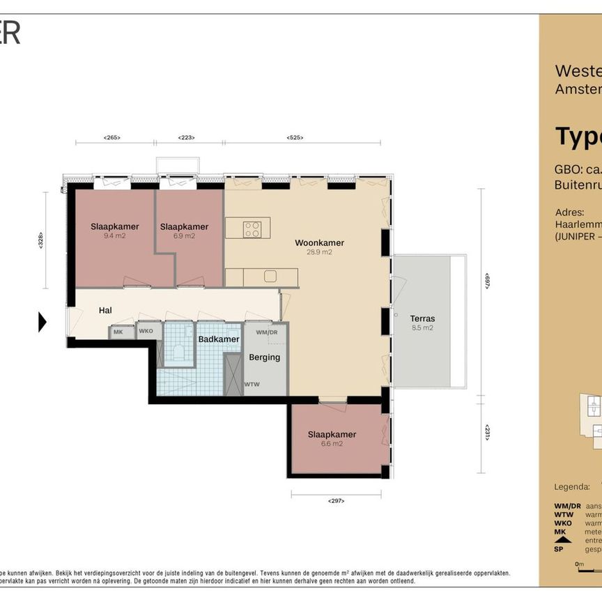 Appartement te huur: Haarlemmerweg 1612 1014 BL Amsterdam - Foto 1
