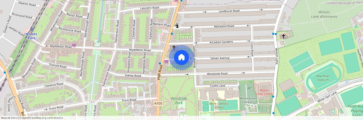 Sylvan Avenue, N22 5HX, Wood Green