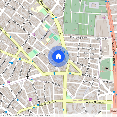 Εθνικής Αντιστάσεως 90, 561 23, Αμπελόκηποι (561 23), Καΐστρι (Αμπελόκηποι)