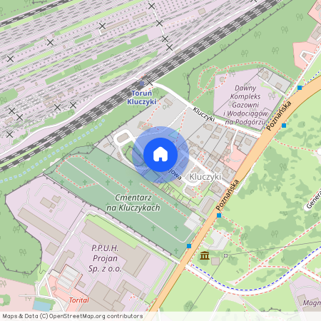 ul. Akacjowa, Podgórz, Toruń, kujawsko-pomorskie