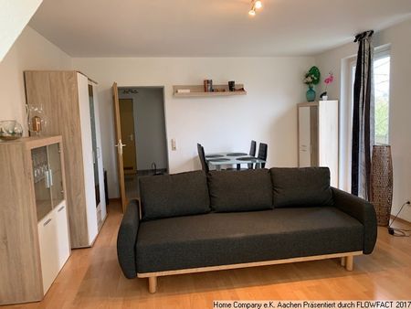 Aachen-Brand: Modern möbl. 1-Zi-App. mit Balkon u. Stellpl. in ruhiger Lage - Photo 3