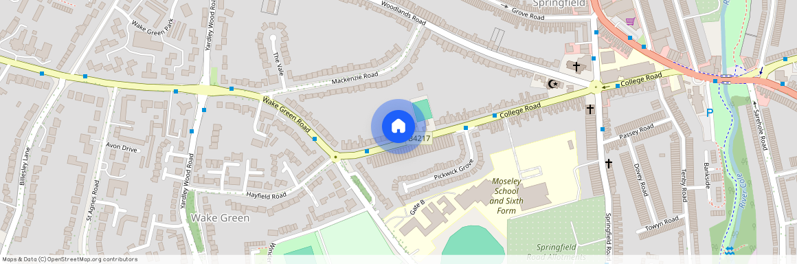 College road, B13, Moseley, Birmingham