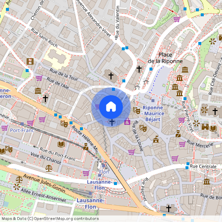 1003, Lausanne, Rue Chaucrau, 2