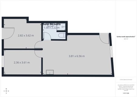 Location Appartement 3 pièces 46m² SAULIEU 21210 - Photo 5