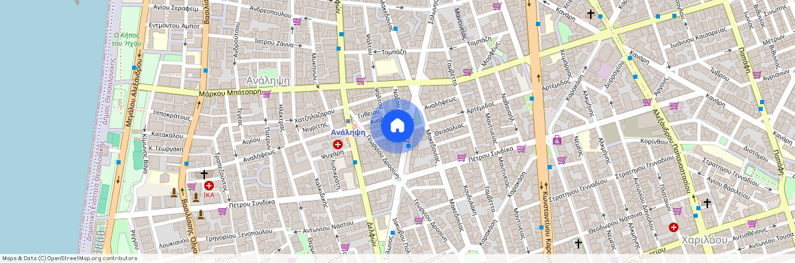 Ανάληψη - Μπότσαρη (Ανάληψη - Μπότσαρη - Νέα Παραλία)