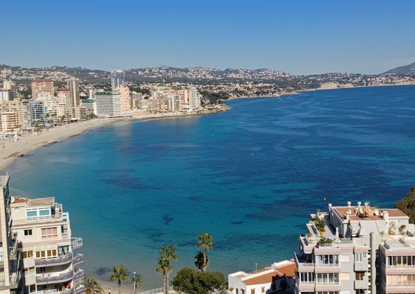 APARTMENT FOR RENT IN CALPE WITH AMAZING 360 DEGREE VIEWS