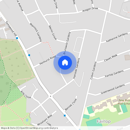 Brunswick Gardens, Barkingside, IG6