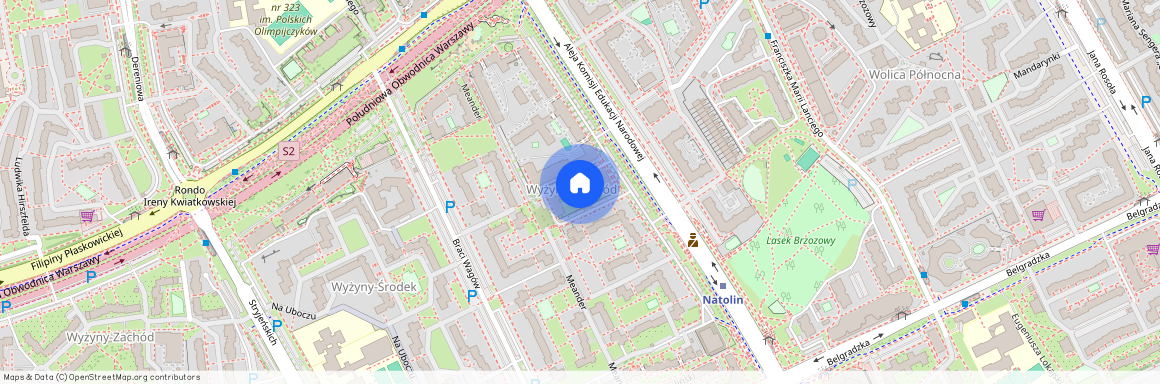 mazowieckie, Warszawa, Ursynów, Meander