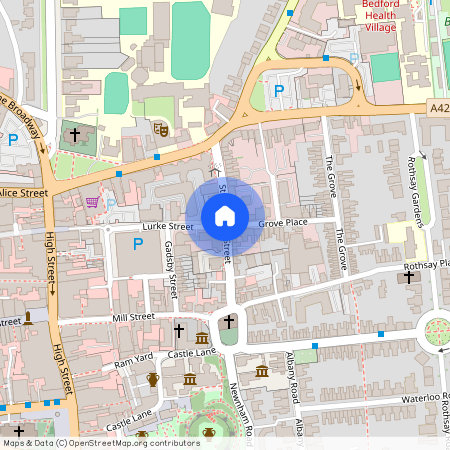 St Cuthbert`s Street, Bedford, Bedfordshire