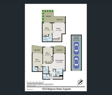 Spacious split level penthouse apartment in Kogarah CBD - Photo 1