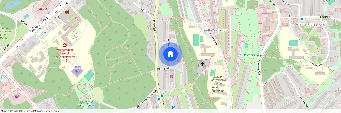 ul. Kaszubska, Jastrzębie-Zdrój, śląskie