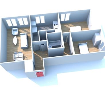 À louer appartement T3 à Notre-Dame-de-Bondeville - Photo 3