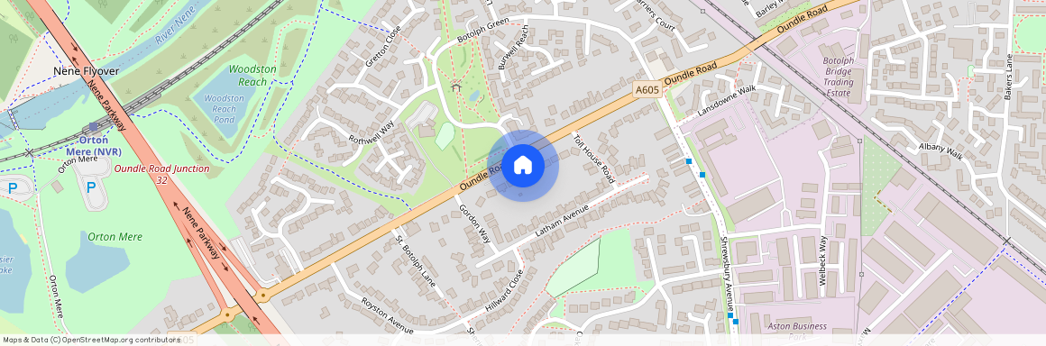 Oundle Road, Orton Longueville, Peterborough, Cambridgeshire, PE2