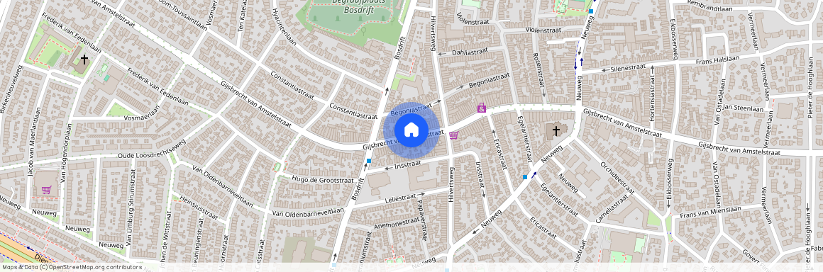 Bloemenkwartier Noord, 1214 BE, Gijsbrecht van Amstelstraat, Hilversum