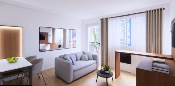 Appartement Une Chambre - Montréal Centre-Ville, Meublé - Photo 2