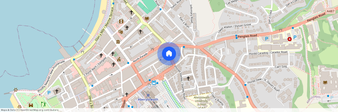 Thespian Street, Aberystwyth, Ceredigion