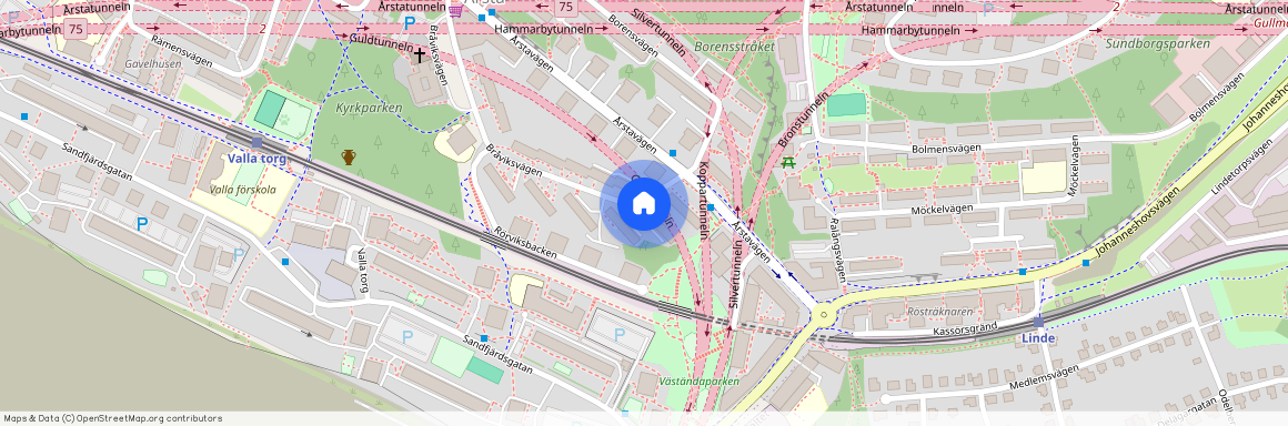 Bråviksvägen, Årsta