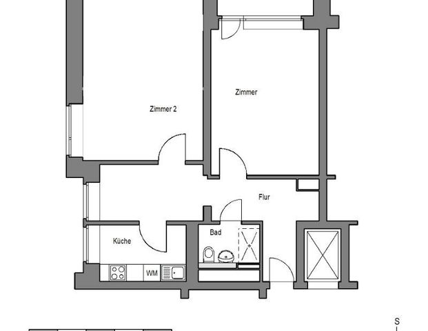 Passend fürs Alter! - Barrierearm mit Loggia - "Freie Scholle eG" - Photo 1