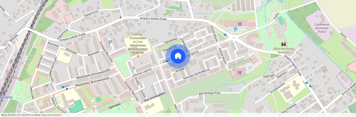 ul. Ligonia, Czerwionka-Leszczyny, Czerwionka-Leszczyny, rybnicki, śląskie