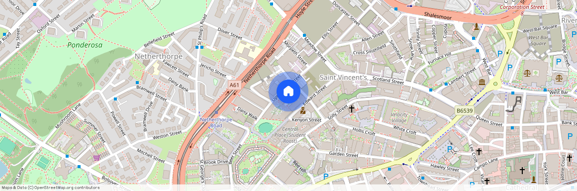 Upper Allen Street, City Centre, Sheffield, S3
