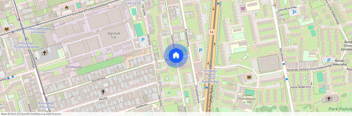 ul. Ozorkowska, Zarzew, Widzew, Łódź, łódzkie