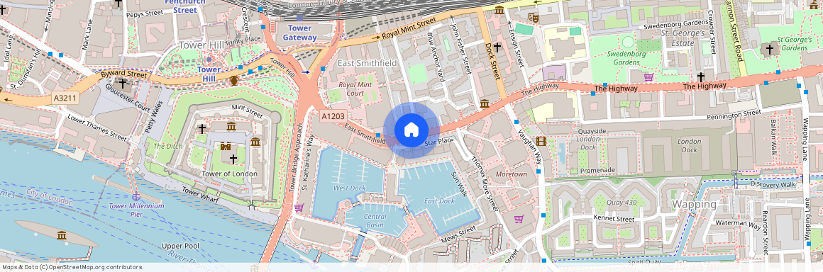 East Smithfield, Wapping E1W